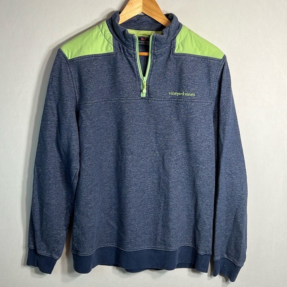 Vineyard Vines Men's Performance Shep Quarter Zip Pullover size S